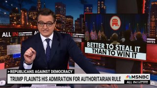 Chris Hayes Says Trump’s GOP Would Rather ‘Stop People From Voting’ Than Just ‘Win More Votes’