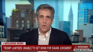 Michael Cohen Warns of Foreign Powers Paying Trump’s Legal Bills: ‘This Is No Joke’  | Video